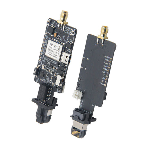 디바이스마트,오픈소스/코딩교육 > 파이썬/IoT 개발 보드 > ESP32,LILYGO,LILYGO® T-Halow RJ45 WiFi IoT [H808],Wi-Fi HaLow(IEEE 802.11ah) / 859~894MHz 및 902~928MHz 지원 / RJ45 이더넷 포트 / STA+AP 듀얼 모드 / AT 명령 지원 / UART 및 5개 I/O / 외장 안테나 커넥터