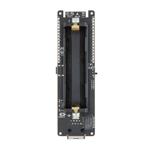 디바이스마트,오픈소스/코딩교육 > 파이썬/IoT 개발 보드 > ESP32,LILYGO,LILYGO® T-Halow ESP32-S3 RJ45 포트 + 카메라 인터페이스 (18650 배터리 홀더 포함) 920MHz [H765-01],ESP32-S3 / 16MB 플래시 / 8MB PSRAM / 2.4GHz Wi-Fi·BLE 5 / RJ45 포트 / 카메라 인터페이스 / TF 카드 슬롯 / 18650 배터리 홀더 / 920MHz Wi-Fi HaLow