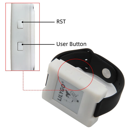 T-Wrist E-paper 1.54 Inch Display